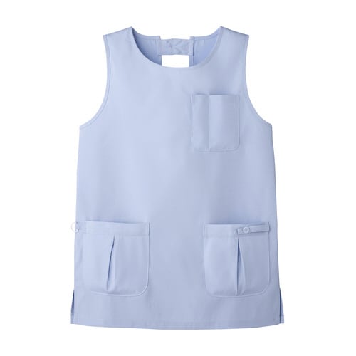 ショート丈多機能予防衣 M サックス