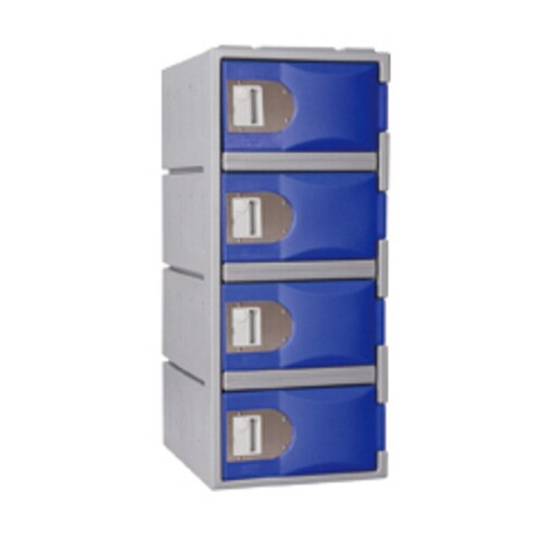 樹脂製耐酸キャビネット薬品保管庫T−H385L/4