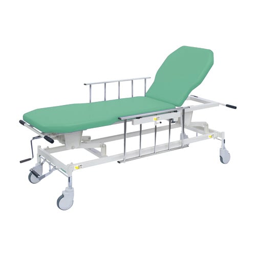 手動GSストレッチャー D型 ライトグリーン