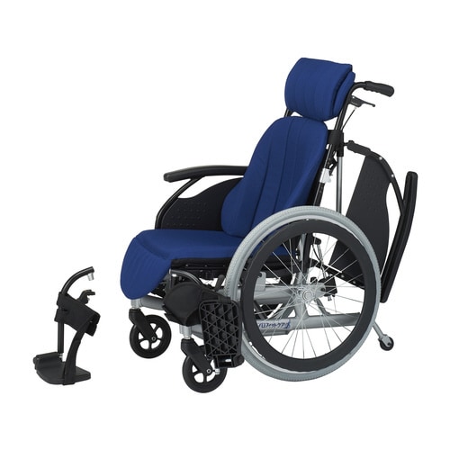 車いす ラクリオ(自走用) PR−1000ブルー