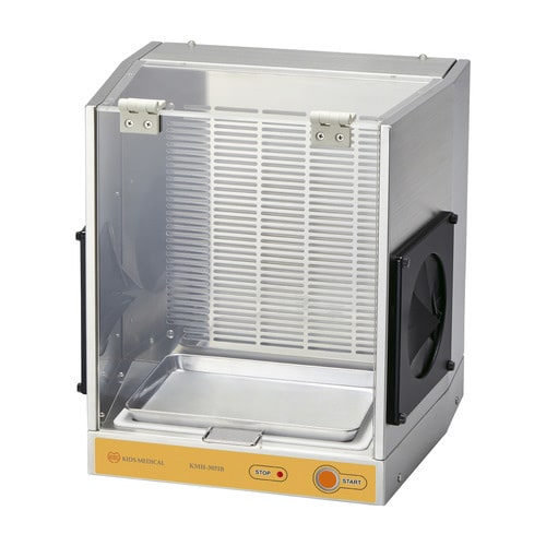 クリーンファン陰圧装置 パネル黄色