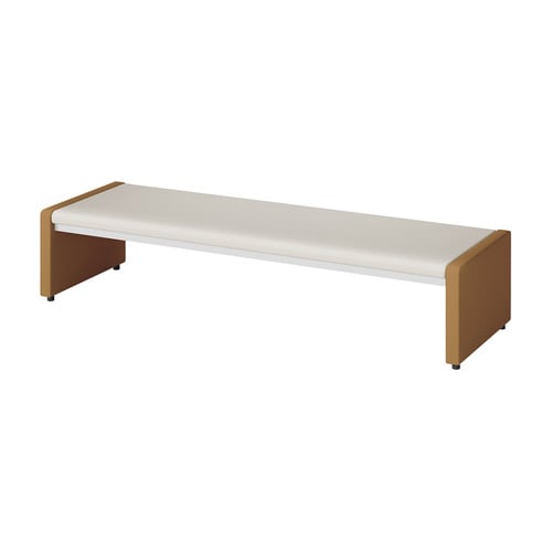 ロビーチェアMHA−18B背無ライトブラウン