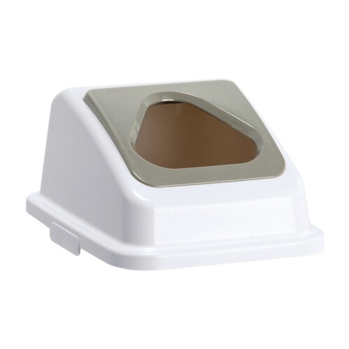 エコ分別カラーペール(蓋)ペットボトル 灰