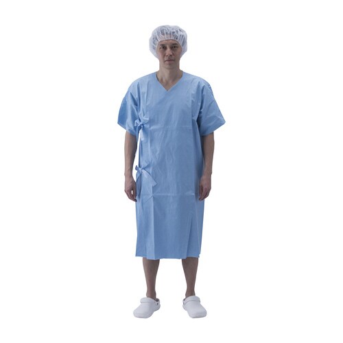使い捨ての患者用ガウン そで付 KG−11