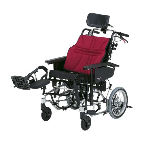 ティルト&リクラ車いす レッドウッド