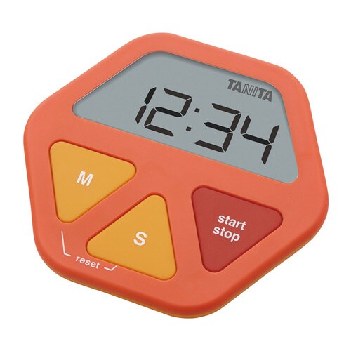 ガラスに付くタイマー TD−412OR オレンジ