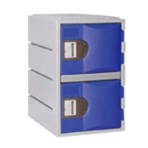 樹脂製耐酸キャビネット薬品保管庫T−H385M/2