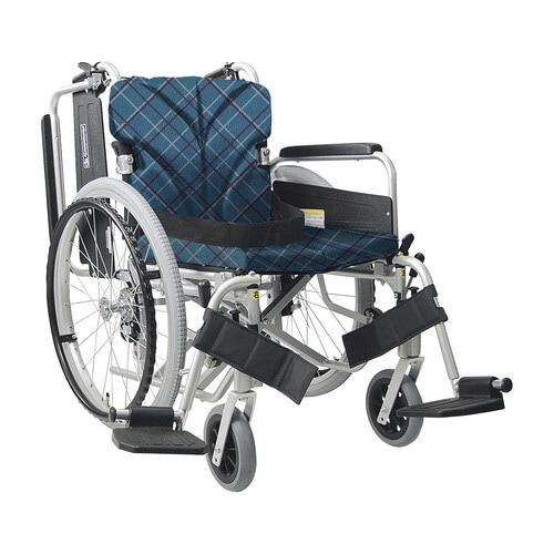 車いす(アルミ製) シアンレザー