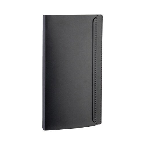 アクティフV フリップスリムケース ブラック