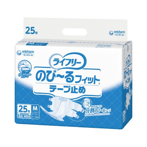 Gのびーるフィットテープ止め 袋 M×3