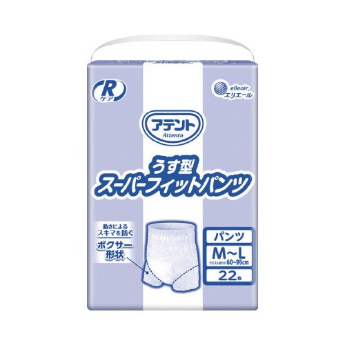 G Rケアうす型スーパーフィットパンツ 袋M−L