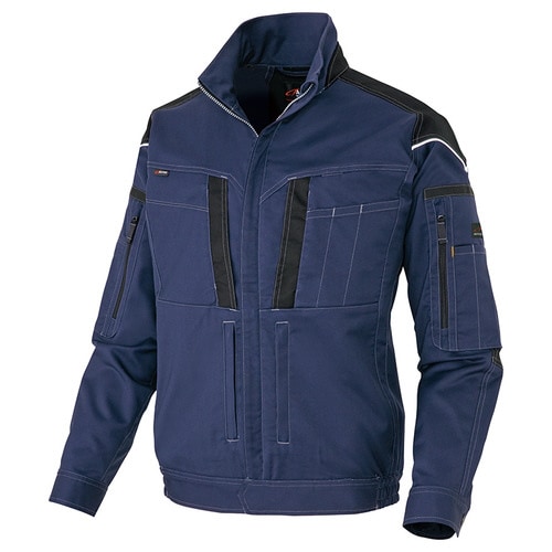 長袖ブルゾン ネイビー LL