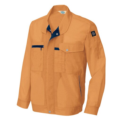 長袖サマーブルゾン オレンジ B4L