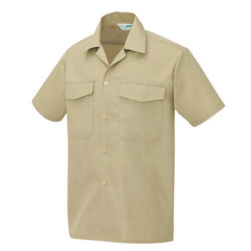 7650半袖シャツ カーキ 4L