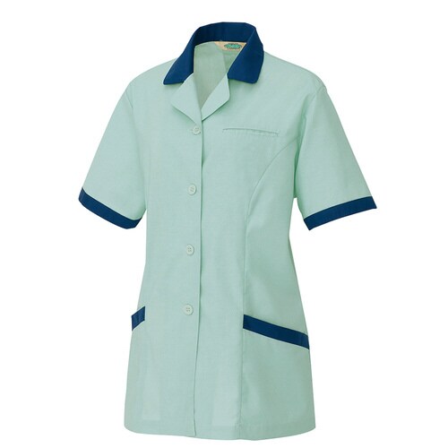 半袖スモック アースグリーン S