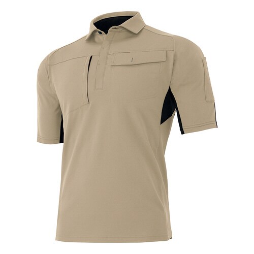 半袖ポロシャツ モカ LL