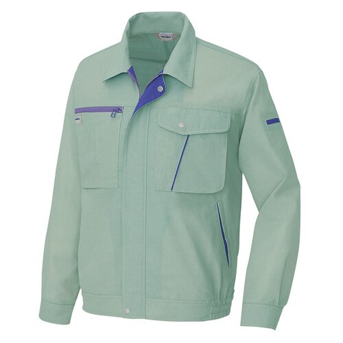 長袖サマーブルゾン グリーン M