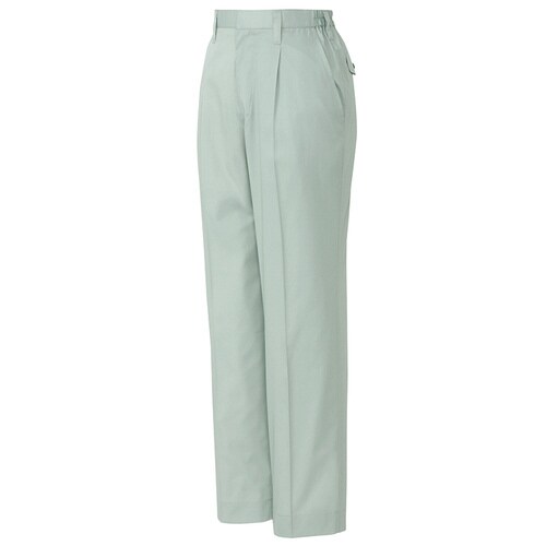 レディーススタイリッシュパンツ アースグリーン L