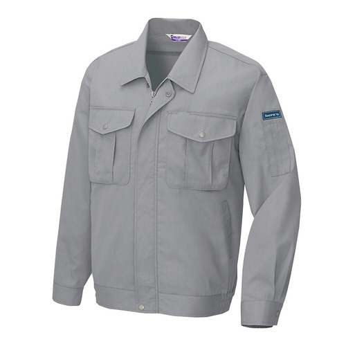 長袖サマーブルゾン グレー 5L