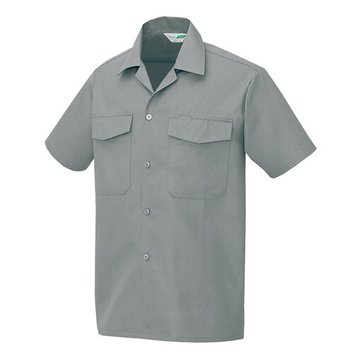 7650半袖シャツ グレー L