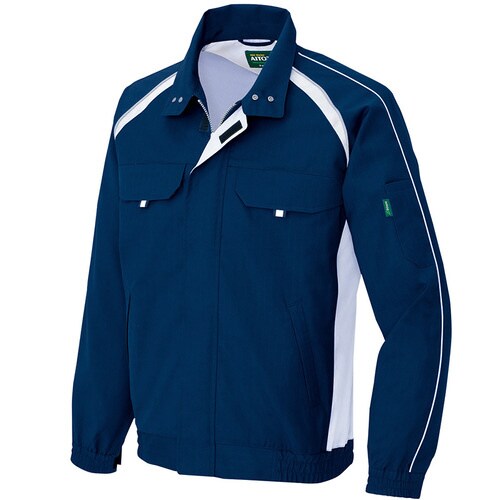 長袖サマーブルゾン ネイビー S