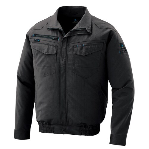 空調服 長袖ブルゾン チャコール S