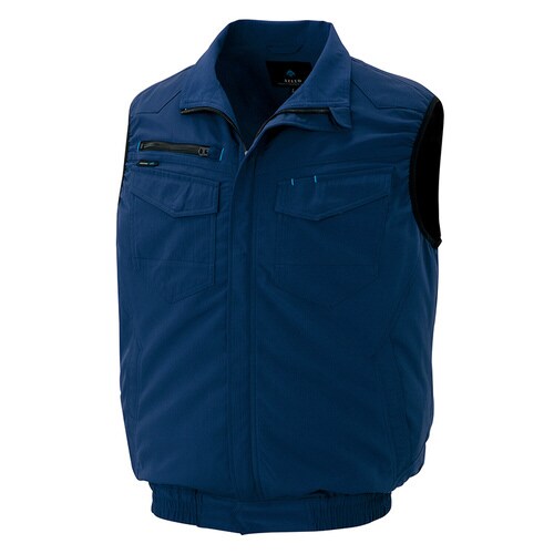 空調服 ベスト ネイビー SS