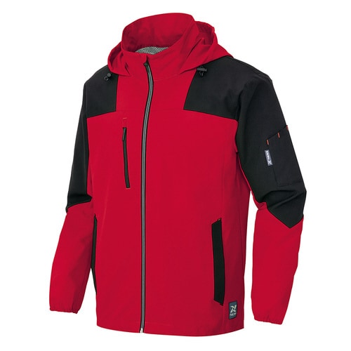 フードインジャケット レッド 6L