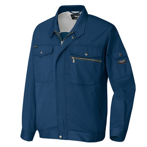 長袖サマーブルゾン ネイビー 3L