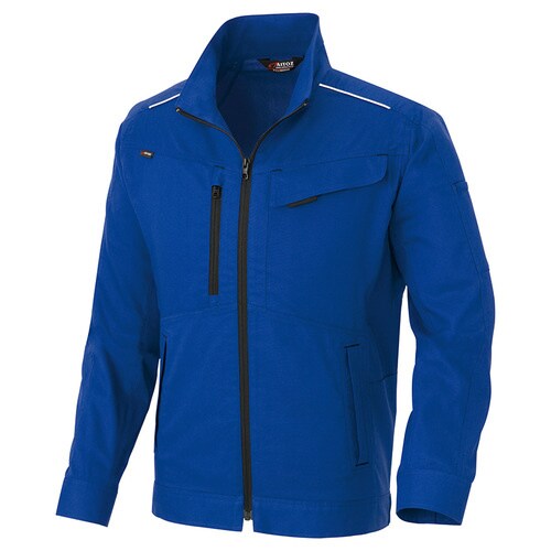 長袖ブルゾン ブルー S