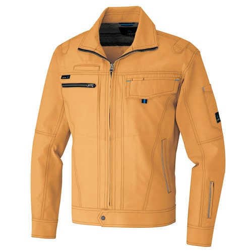 長袖サマーブルゾン オレンジ S