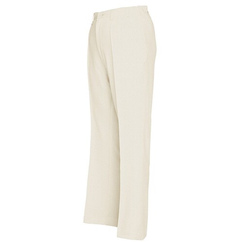 レディースシャーリングパンツ ベージュ LL