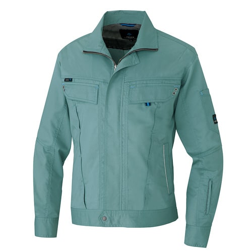 長袖サマーブルゾン ターコイズ M