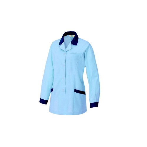 長袖サマースモック サックス S