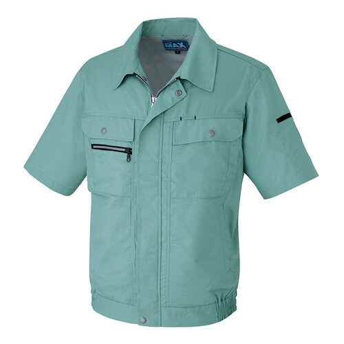 半袖ブルゾン グリーン LL