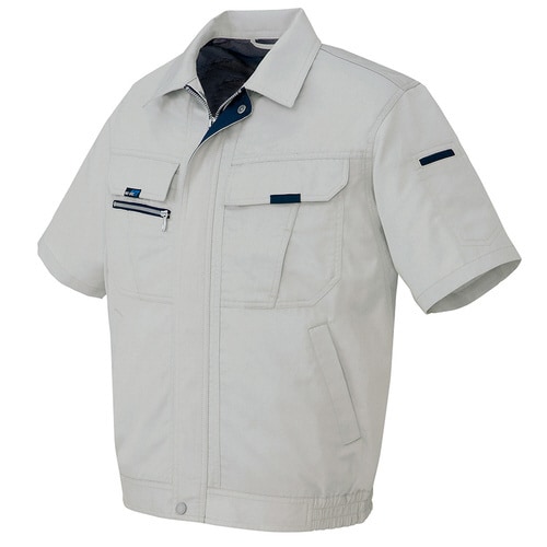 半袖ブルゾン グレー 3L