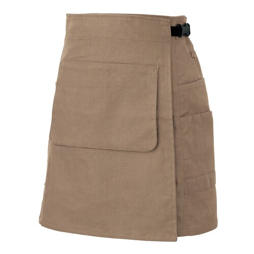 ラップエプロン モカ L