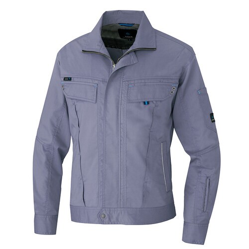 長袖サマーブルゾン アイアンブルー 6L