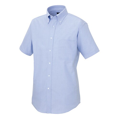 半袖シャツ サックス 4L