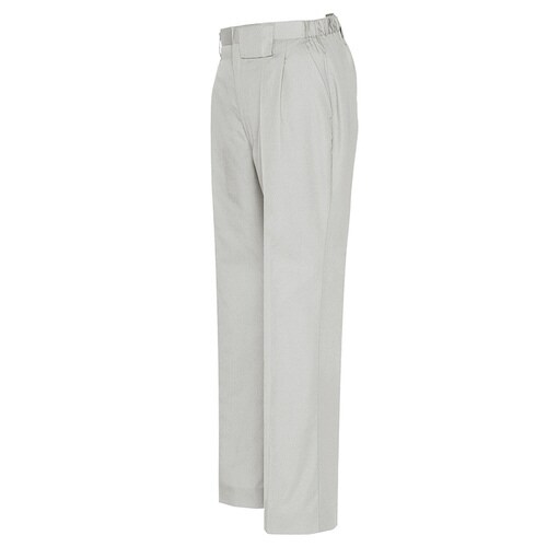 レディースシャーリングパンツ シルバーグレー S