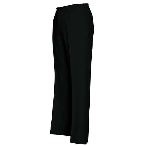 レディースシャーリングパンツ ブラック L