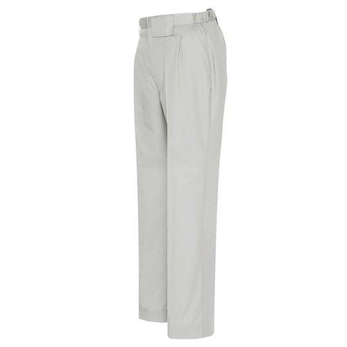 レディースシャーリングパンツ シルバーグレー LL