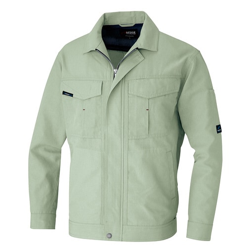 長袖サマーブルゾン アースグリーン M