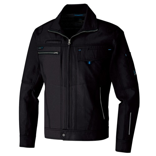 長袖サマーブルゾン ブラック S