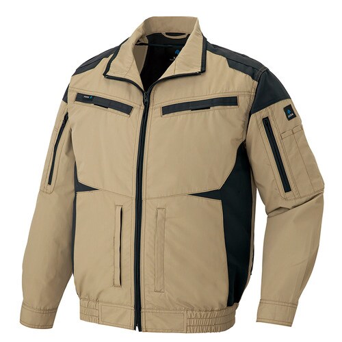 空調服 長袖ブルゾン カーキ LL