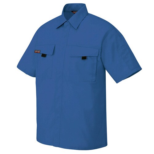 半袖シャツ ロイヤルブルー 6L