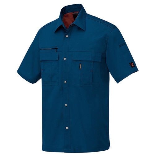 半袖シャツ ネイビー 6L