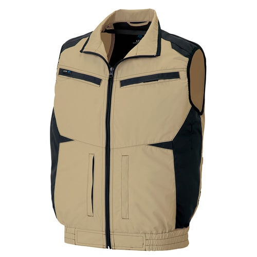 空調服 ベスト カーキ LL