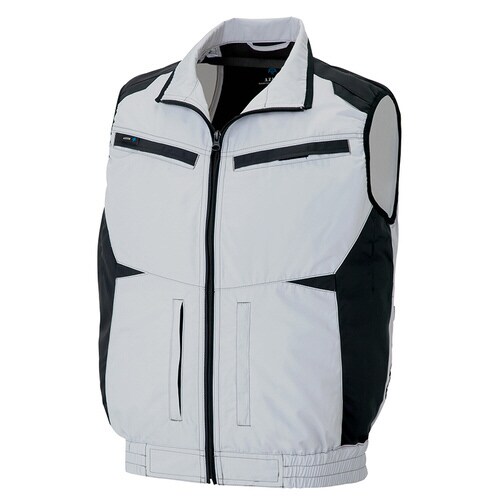 空調服 ベスト シルバーグレー 4L
