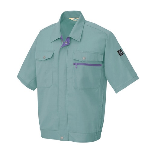 半袖ブルゾン サファイアブルー 5L